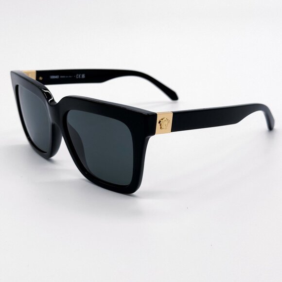 NEW VERSACE SUNGLASSES VE4498 GB1/87 BLACK/GRAY WOMEN EYEWEAR MOD 4498 GB1/87 main image 8